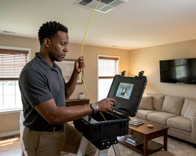 See Inside Your Ductwork Before Cleaning or Repair in Palmetto Bay, FL